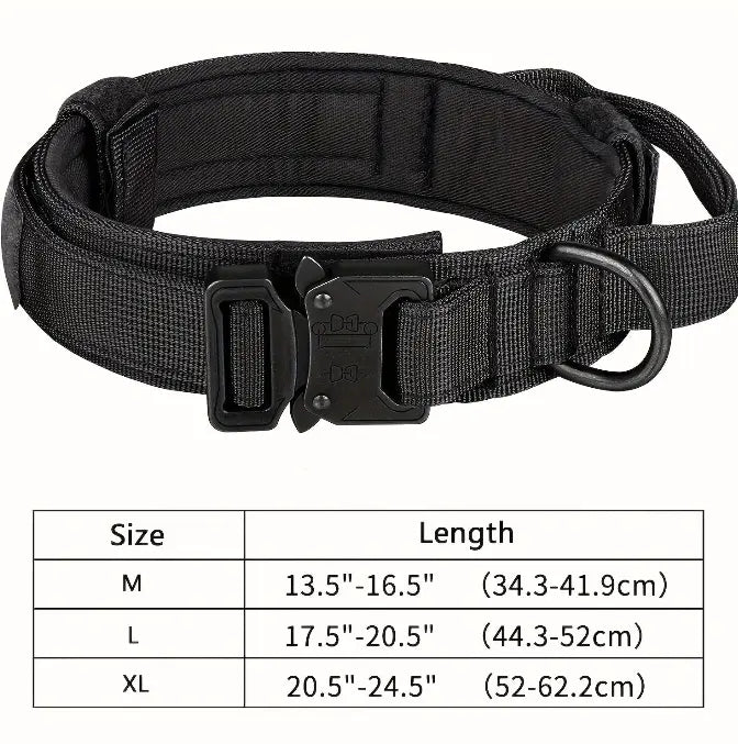 Heavy-Duty Tactical Dog Collar -