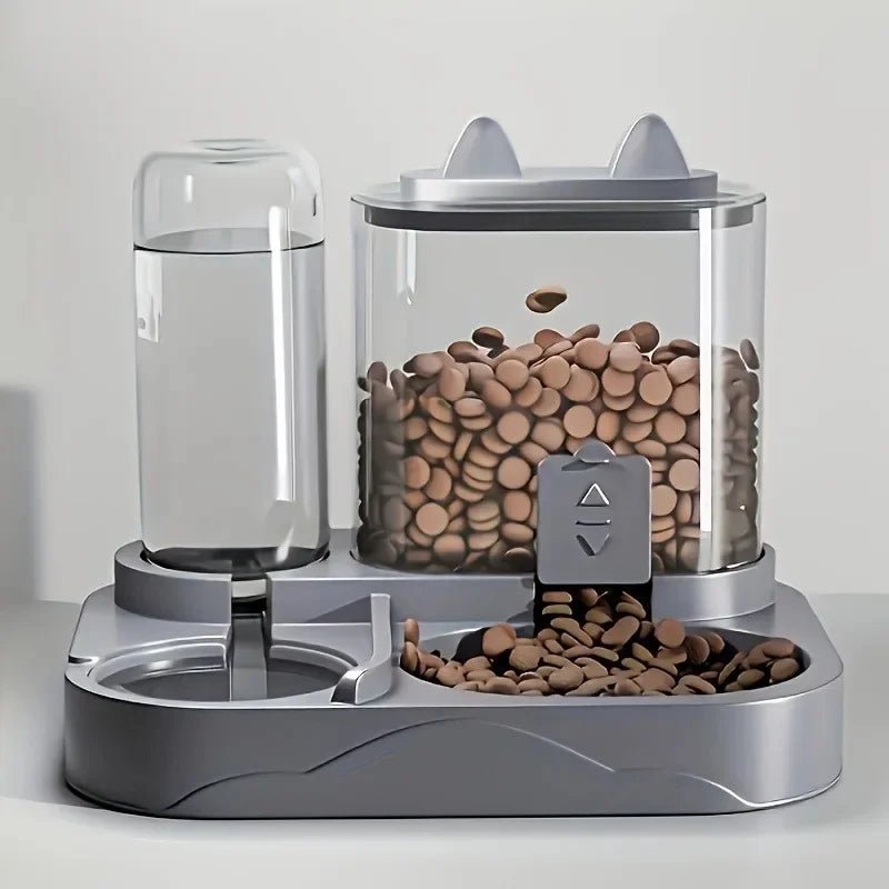 FurrNix 2-in-1 Automatic Pet Feeder & Water Dispenser -