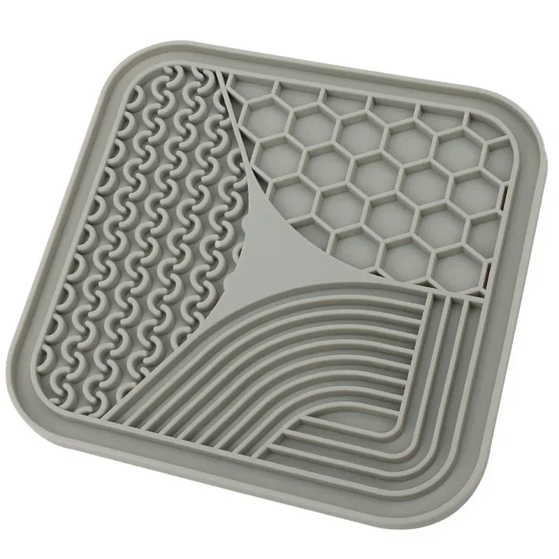 FurrNix Silicone Slow Feed Lick Mat for Cats & Dogs -