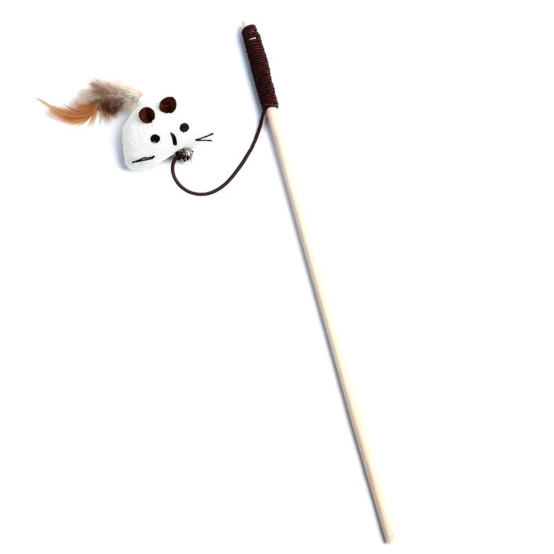FurrNix Interactive Feather Wand Cat Toy -