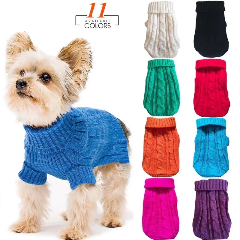 Furrnix Cozy-Knit Dog Winter Sweater -