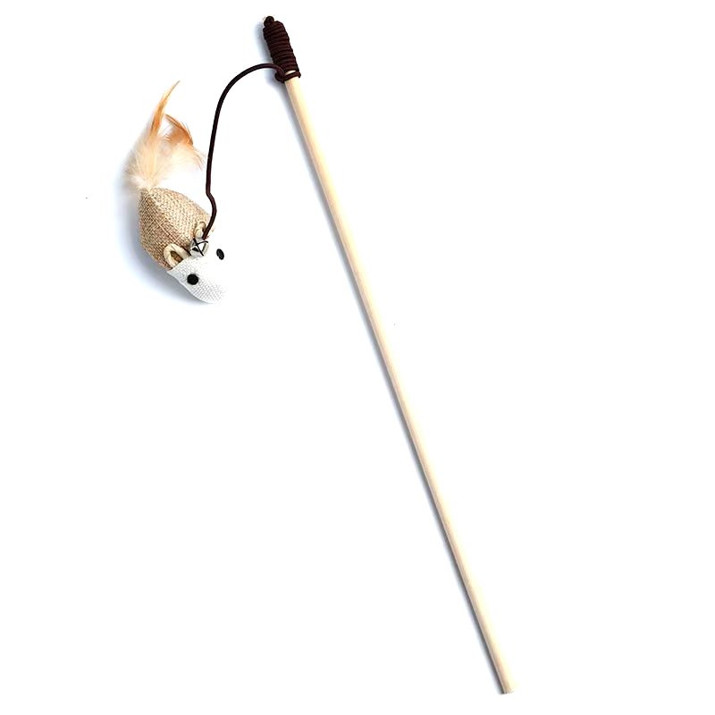 FurrNix Interactive Feather Wand Cat Toy -