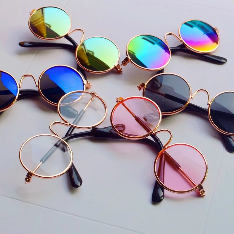 FurrNix Vintage Round Pet Sunglasses -