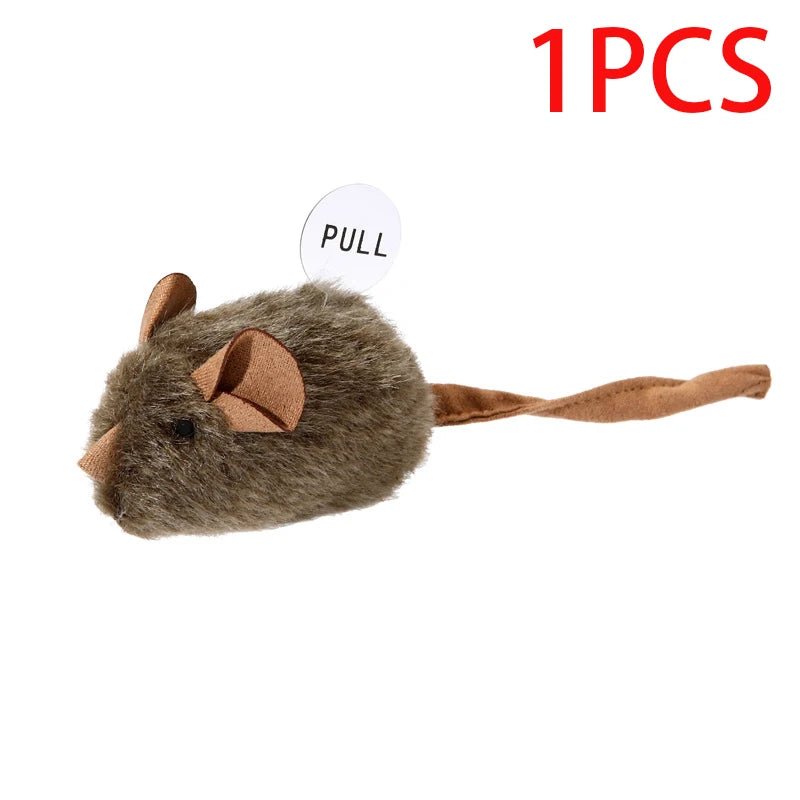 FurrNix Interactive Squeaky Mouse Cat Toy -