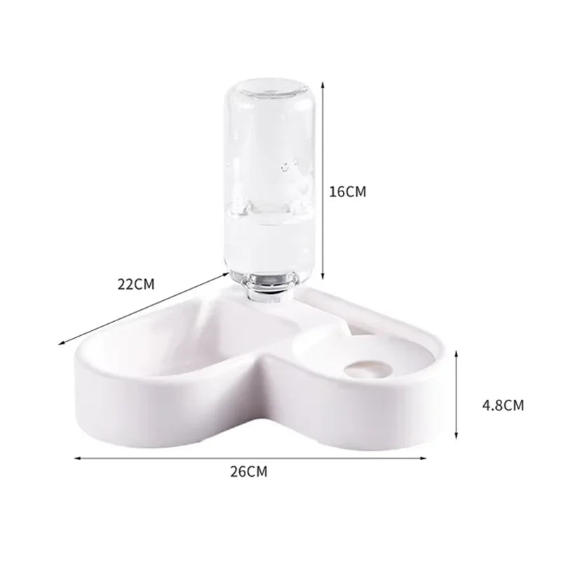 FurrNix Love Multi-Functional Pet Bowl Set -