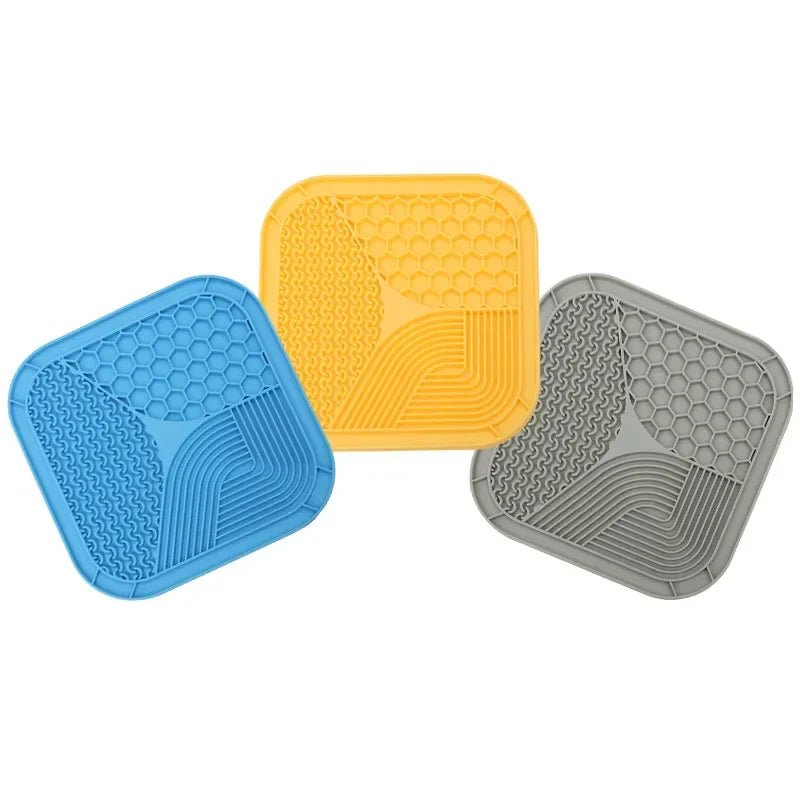 FurrNix Silicone Slow Feed Lick Mat for Cats & Dogs -