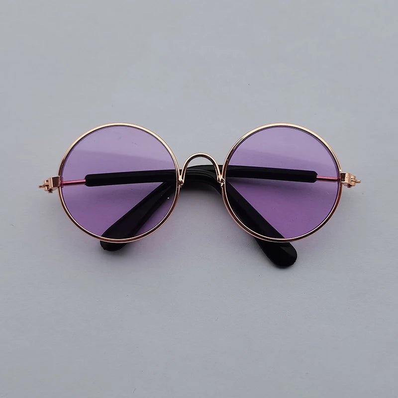FurrNix Vintage Round Pet Sunglasses -