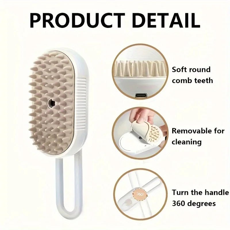 FurrNix Steam Spray Grooming Comb -