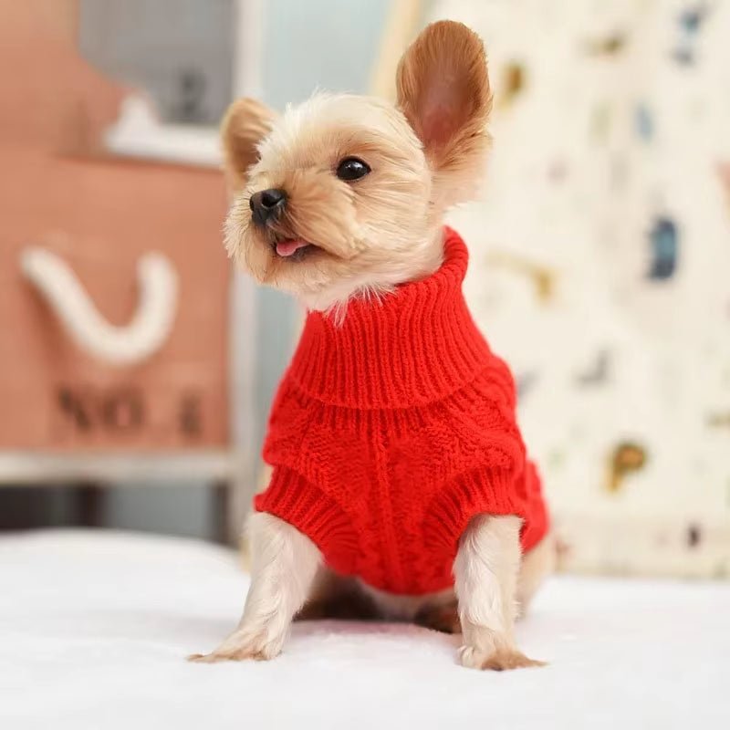 Furrnix Cozy-Knit Dog Winter Sweater -