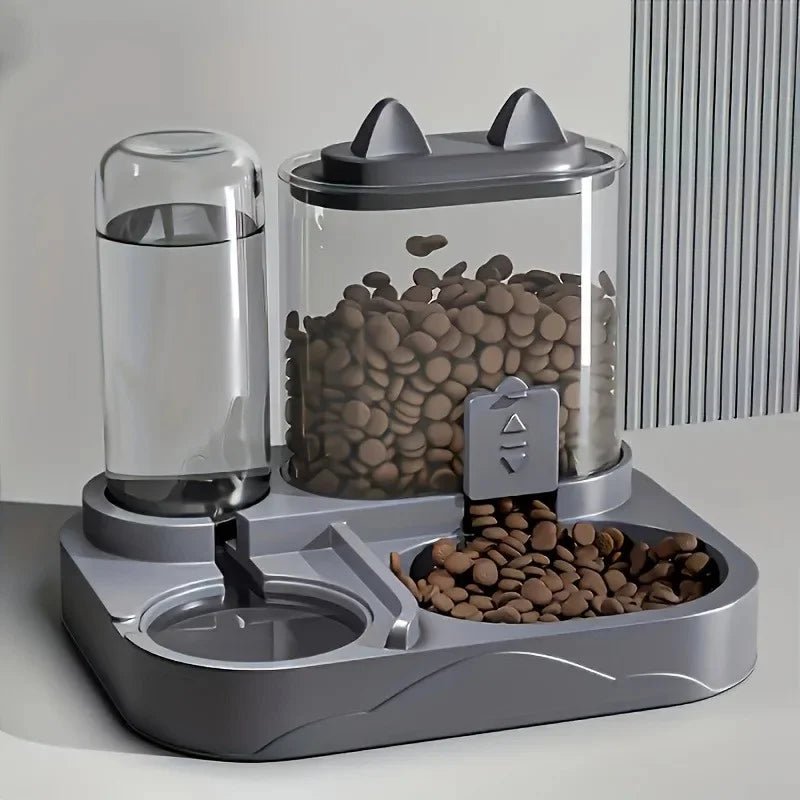 FurrNix 2-in-1 Automatic Pet Feeder & Water Dispenser -