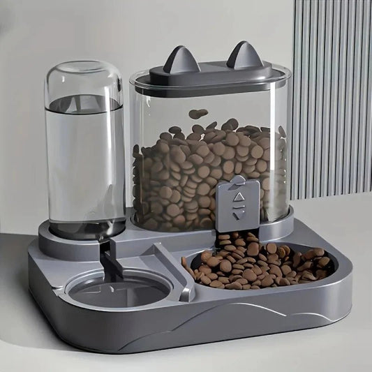 FurrNix 2-in-1 Automatic Pet Feeder & Water Dispenser -