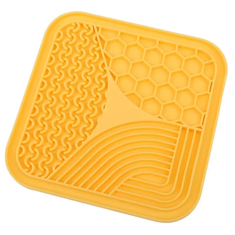FurrNix Silicone Slow Feed Lick Mat for Cats & Dogs -