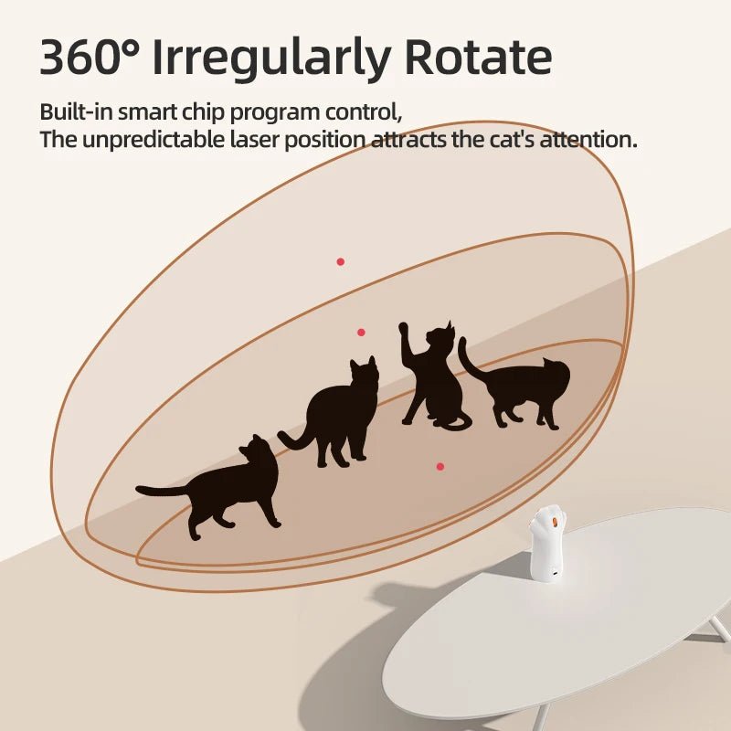 FurrNix Smart 360° Automatic Cat Laser Toy -
