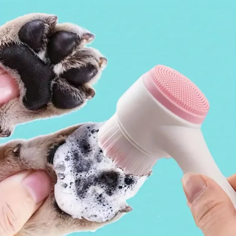 FurrNix Silicone Pet Paw Cleaner & Massage Brush -