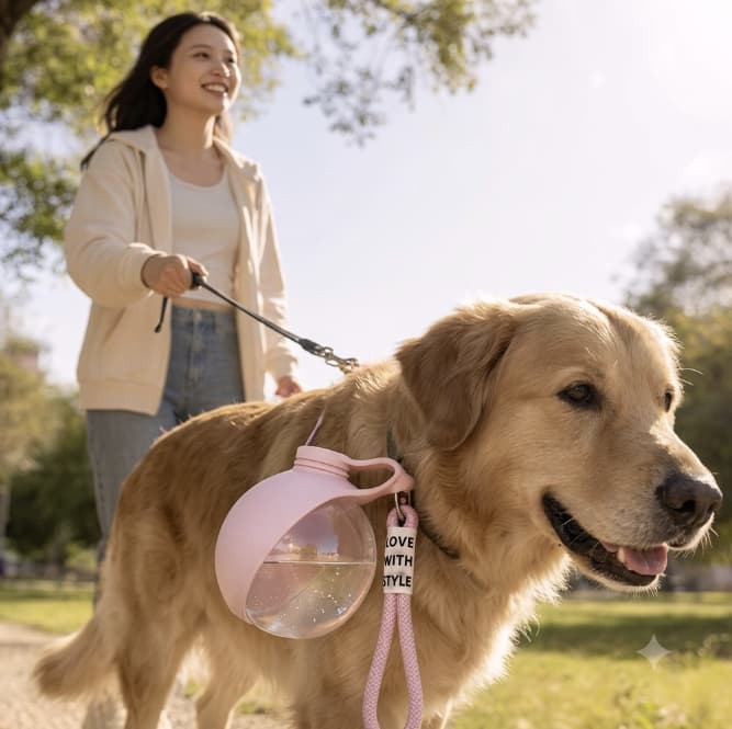 FurrNix Travel Water Bottle for Dogs -