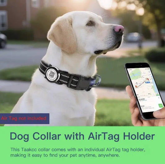 FurrNix Smart AirTag Dog Collar Set -