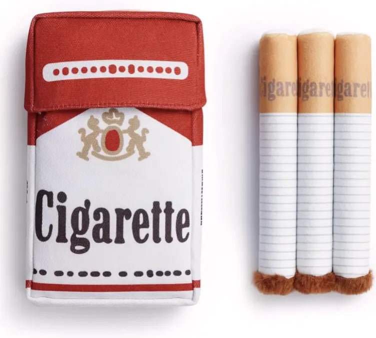 FurrNix Novelty Squeky "Cigarette" Dog Toy Set -