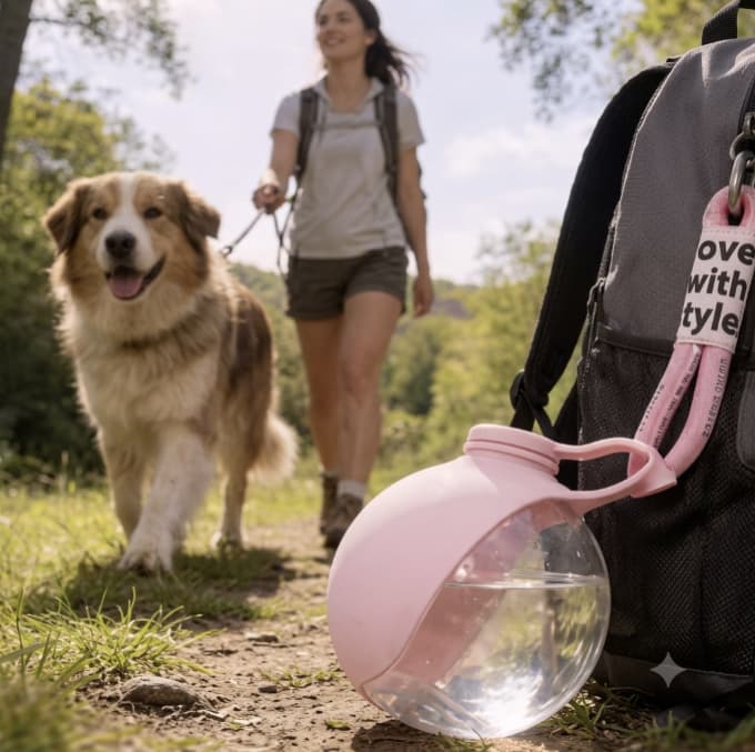 FurrNix Travel Water Bottle for Dogs -