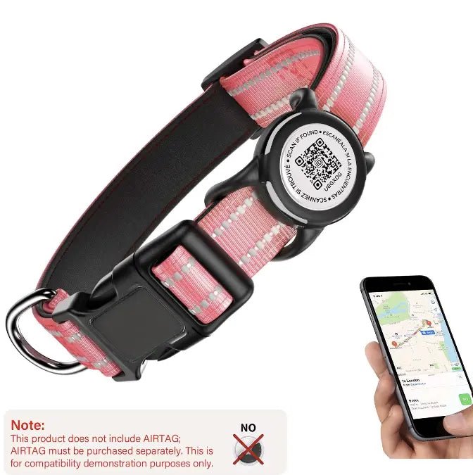 FurrNix Smart AirTag Dog Collar Set -